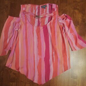 Bold Elements ~ Sz M ~ Cold Shoulder Top ~ Excellent Condition